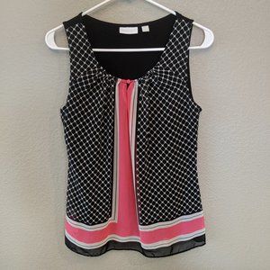 New York & Co sleeveless blouse